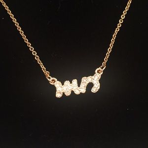 Kate Spade “Mrs” necklace